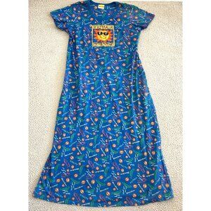 Down Under Maxi Dress Nautical Coastal Marine Cruise Australia